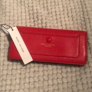 NWT Marc Jacobs red wallet